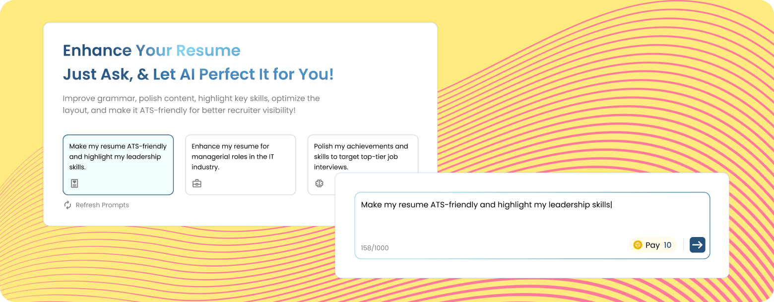 Enhance Your Resume with AI